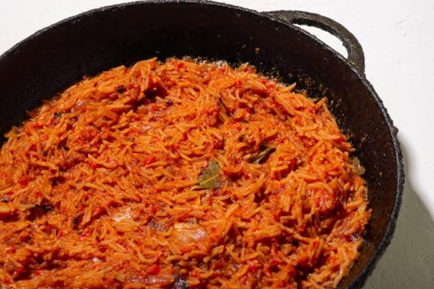 Enjoying Nigerian food and preparing a Nigerian food menu