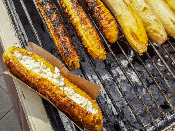 roasted plantain, Bole