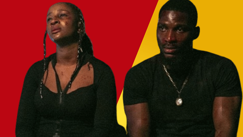 Adesuwa Etomi and Tobi Bakare in Gangs of Lagos