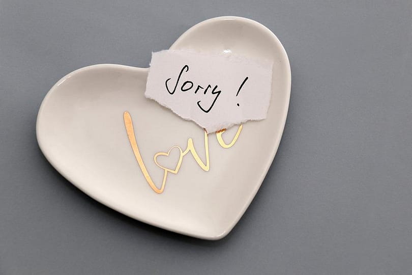 it is good to let him know you do not want the fight to cause a breakup