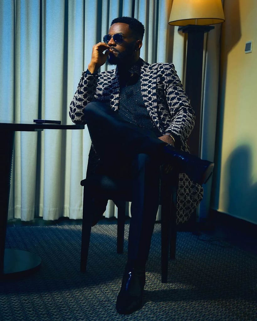 Pictures of Ebuka's Suits