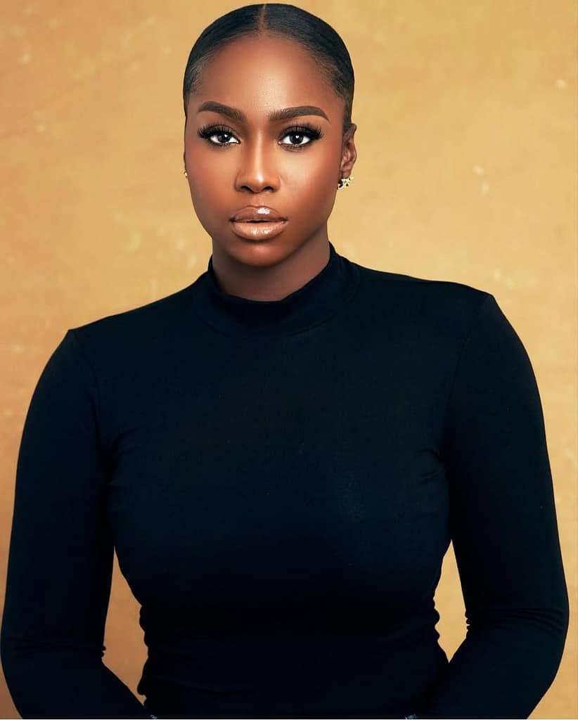 Lily Afe in a beautiful head shot