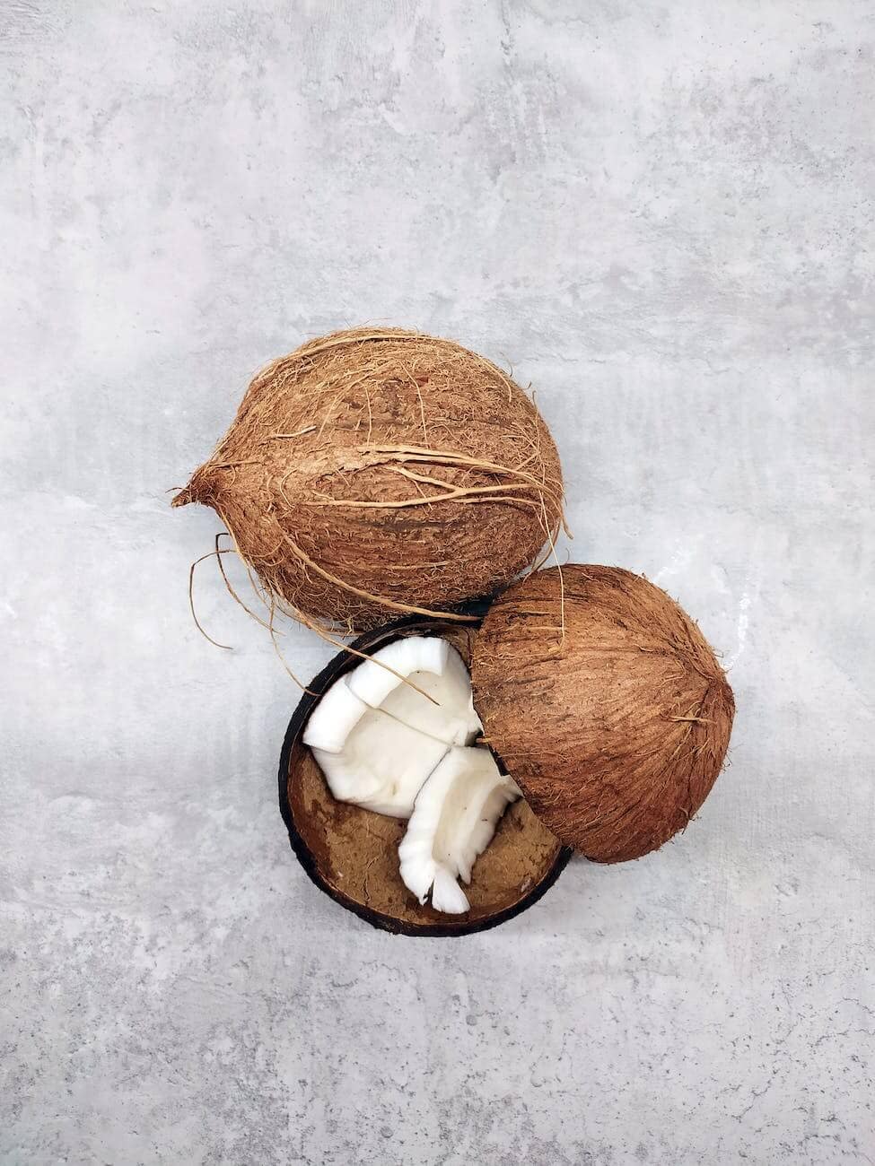 Brown coconuts are a perfect addition to your Kayan Mata recipe