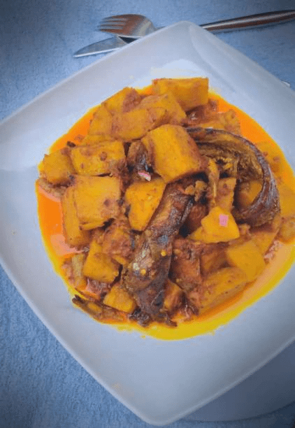 how to make Nigerian Yam pottage
