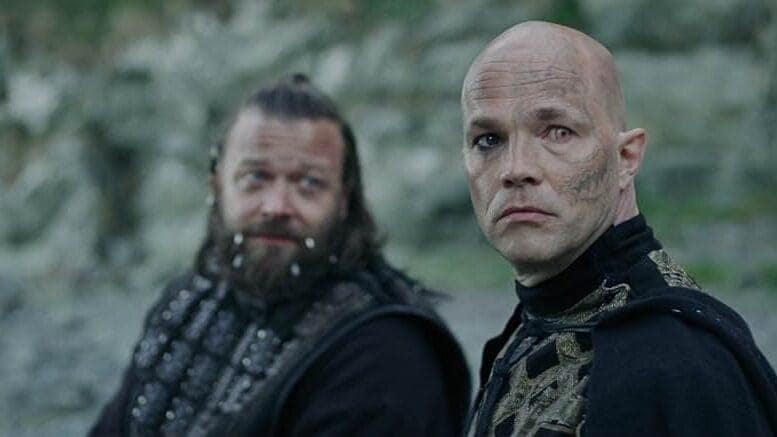 Orm and Bjørn from the Norsemen TV Series Episode titled, Scrotum Whipping