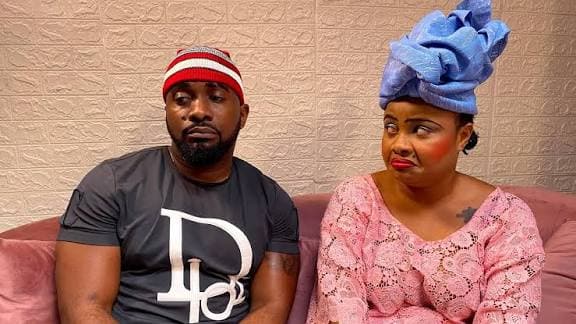 Nollywood actors Bimbo Ademoye and Uzor Arukwe.