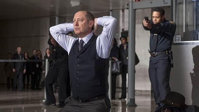 James Spader as lead character Raymond "Red" Reddington.