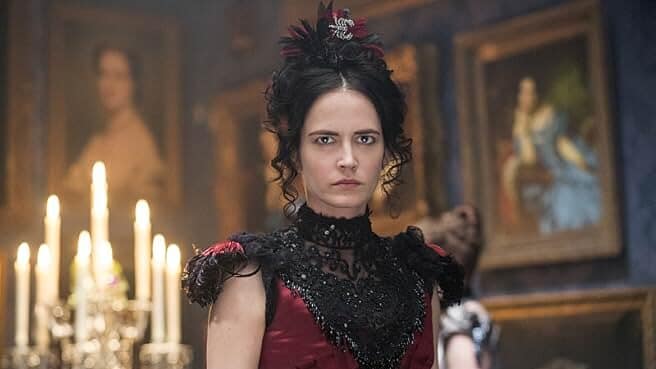 Actress Eva Green as her character, Vanessa Ives, from the television series Penny Dreadful.
